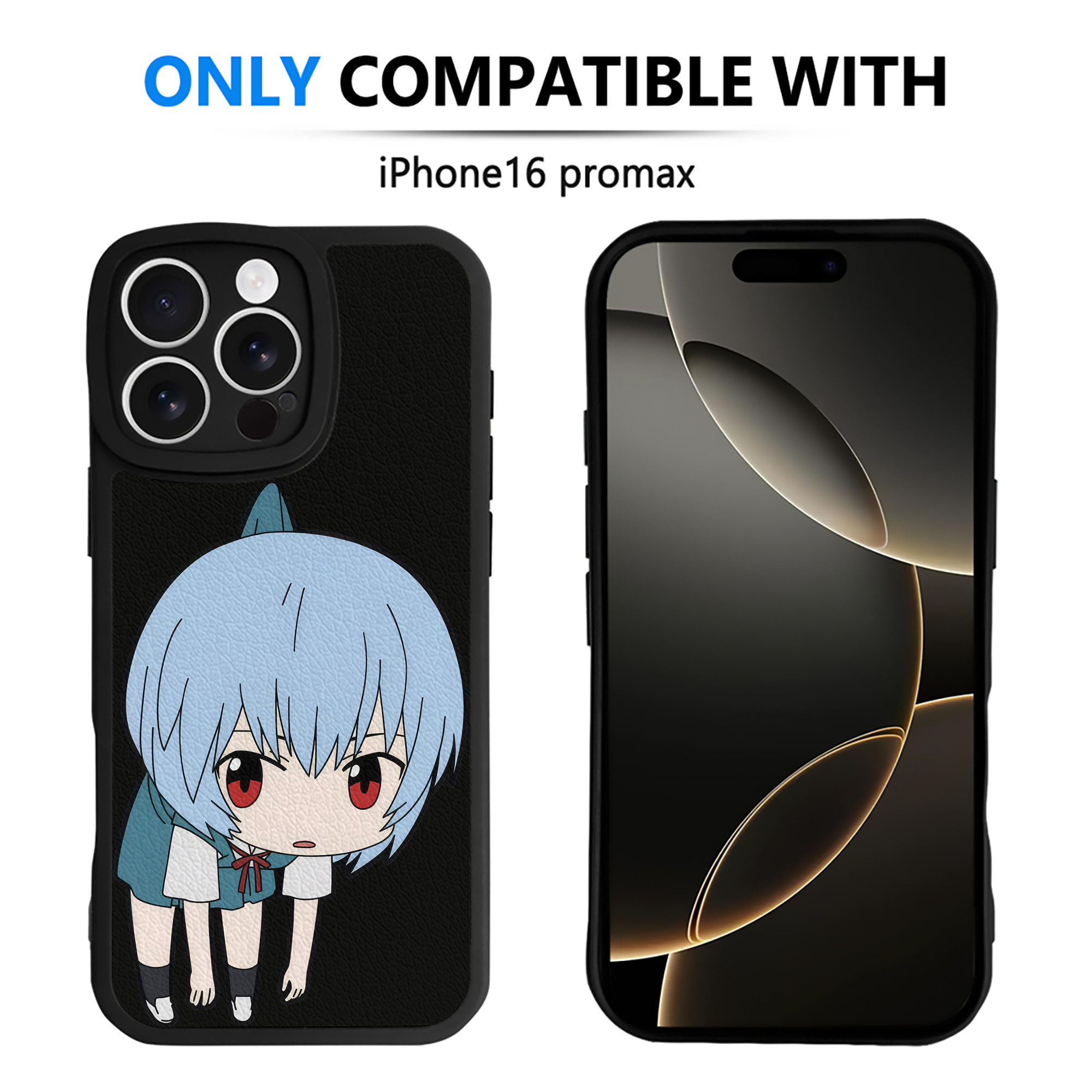 （画像用） EVA 新世紀エヴァンゲリオン 【iPhone 16シリーズ対応】シリコンスマホケース（レザー調） 材質：シリコン
